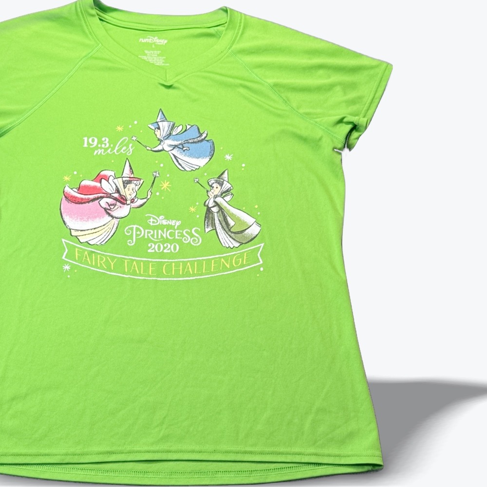 runDisney 2020 Princess Fairy Tale‎ Challenge Shirt 19.3 Miles Unisex Large